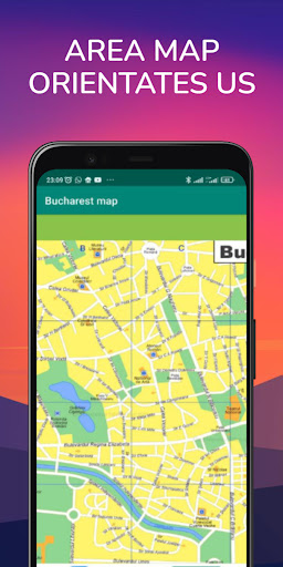 Bucharest map Screen 3