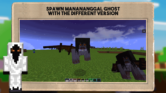 Asian ghost horror mod in MCPE