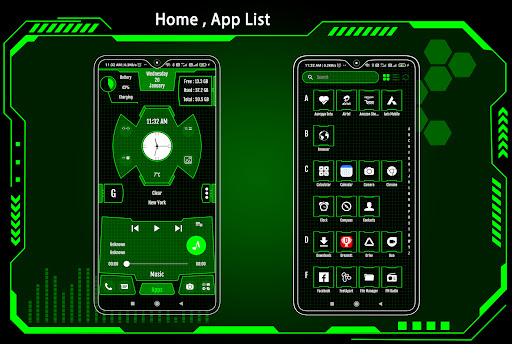 Screenshot of Nextgeneration Launcher 2