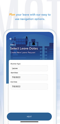 Qcera MyLeave Screen 2