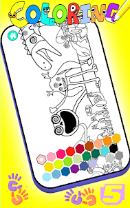 Baixar Nabnab Coloring Book Game para PC - LDPlayer