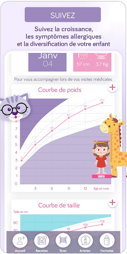 Allergie-Lait App Screen 3