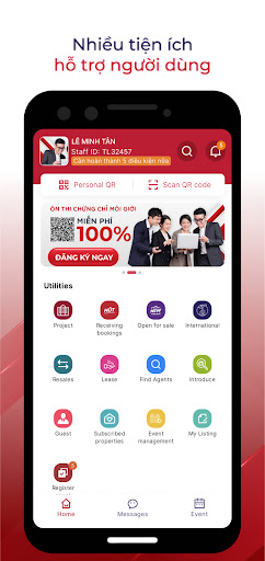 Android application My Agency screenshort