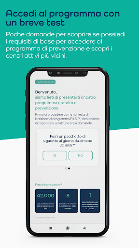 Programma R.I.S.P. Screen 2