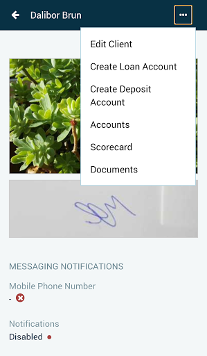 Instafin Field Officer app Screen 2