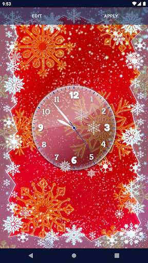 Winter Snow Live Wallpaper Screen 3