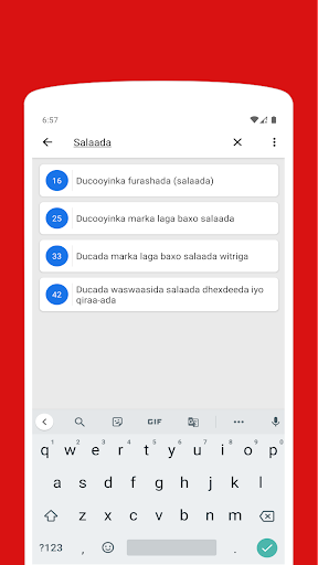 Xisnul Muslim Af-Somali Screen 3