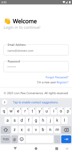 Lion Paw Convenience Screen 2