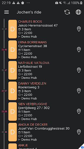 CitySlim Driver Screen 3