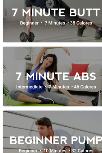 Android application Crossfit Training Program screenshort