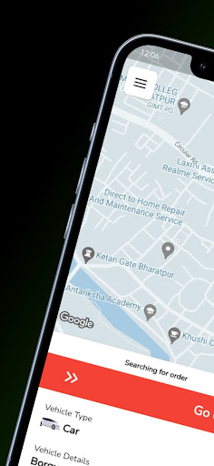 Android application Seek-A-Driver screenshort
