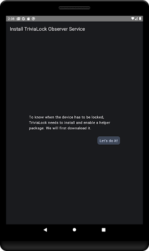 TL Observer Service Screen 3