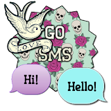 SkullValentine/GO SMS THEME icon