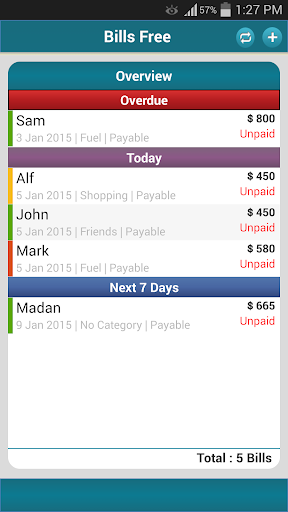 Bills Free - Expense & Invoice screenshot 18