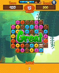 Donut Match Mania - Screenshot 1