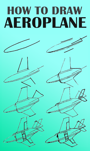 How to draw Aeroplane Screen 3
