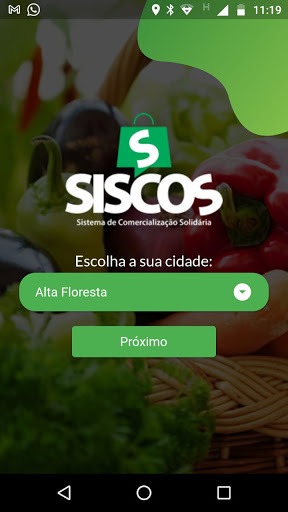 Android application SISCOS screenshort