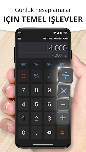 Hesap Makinesi Plus ile Geçmiş ekran görüntüsü