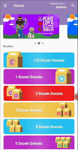 Peace Love and Little Donuts Screen 2