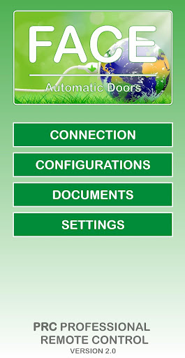 Android application FACE PRC - Professional Remote screenshort