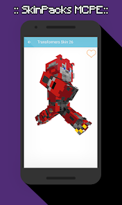 Screenshot 16 SkinPacks Transforrmers for Mi android