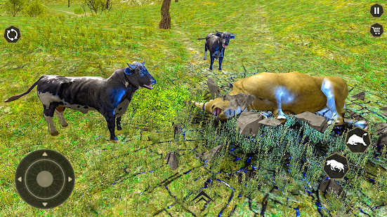 Angry Bull Attack Cow Games 3D 1.5 APK screenshots 12
