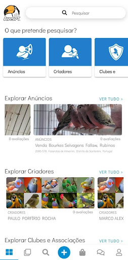 AvesPT - Anúncios e Criadores