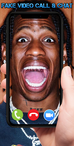 Travis Scott Fake Call & Chat Screen 2