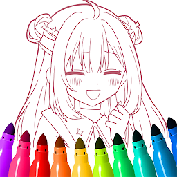 Anime Painting:アニメぬりえポップ Mod Apk