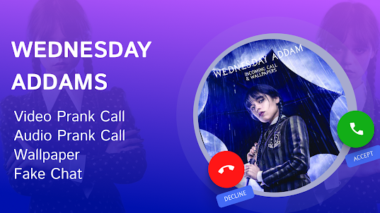 Wednesday Addams HD, Fake Call