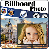 Billboard photo montages frame icon