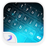 Emoji Keyboard-Night Sky Cyan icon