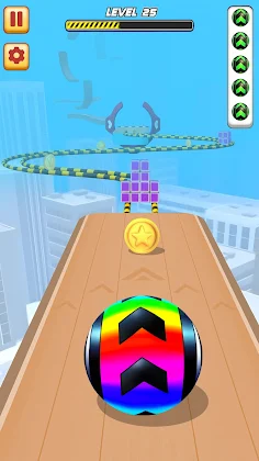 Sky Parkour Run: Ball Game - Screenshot 3