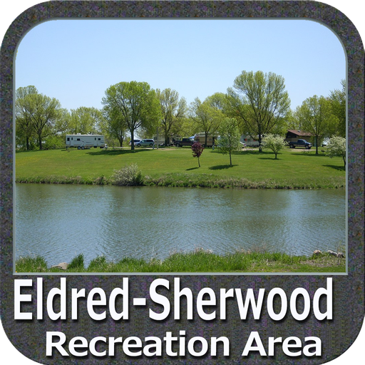 Eldred Sherwood Lake IOWA Maps logo