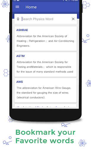 Physics Dictionary Screen 3
