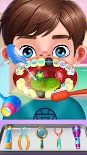Mouth care doctor dentist game 5