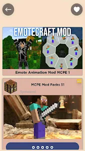 Emote Animation Mod MCPE