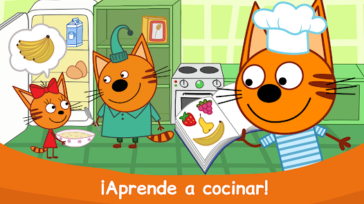 Screenshot 1 Kid-E-Cats: Juegos de Cocina! android