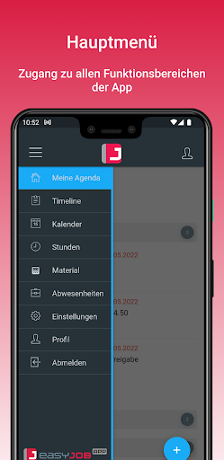 easyJOB Screen 3