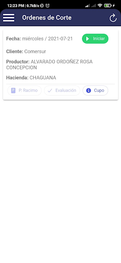 GreenForceApp Screen 3