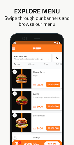 Screenshot of BURGER’IES | برغرايز