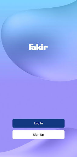 Android application Fakir Home screenshort