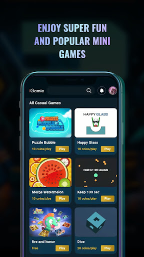 Android application iGamie screenshort