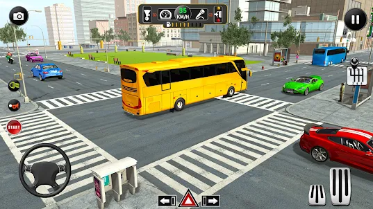 autobús simulador 3d autocar a