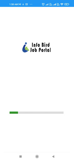 Android application Infobird - Job Portal screenshort