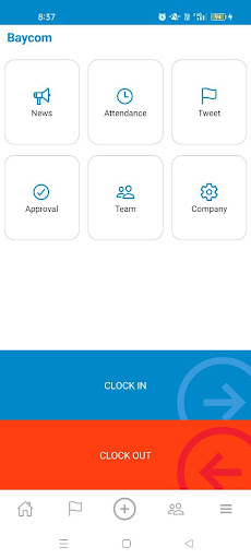 Android application Baycom screenshort
