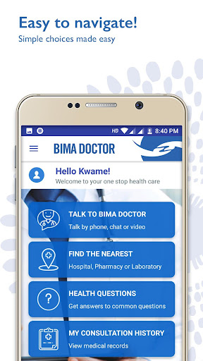 Android application BIMA Doctor - Telemedicine screenshort