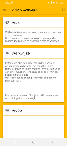 OrthoTeam.nl Screen 2
