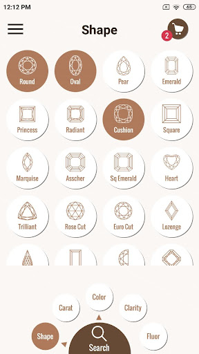 Android application LEON DIAMOND screenshort