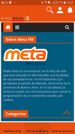 Meta FM 94.1 Screen 2